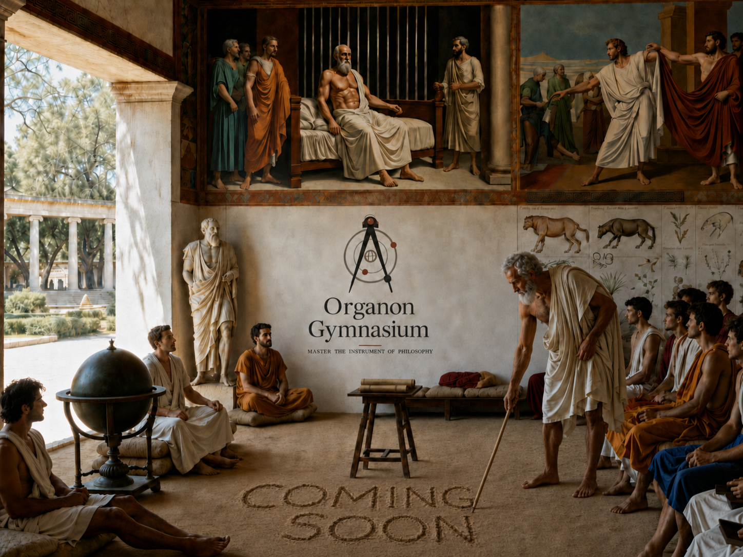 Organon Gymnasium — Master the Instrument of Philosophy. Coming soon.